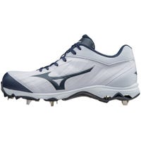 Mizuno 9-Spike Advanced Sweep 3 Womens Low Cut Metal Fastpitch Cleats in Blue Size 6.0