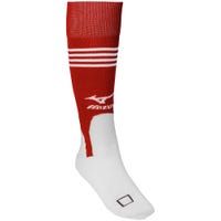 Mizuno Performance Stirrup Sock in Red Size