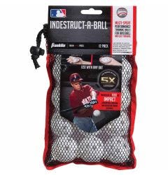Franklin MLB 1.5" Indestruct-A-Ball - 12 Pack