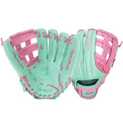 Franklin CTZ5000 22476 12.5" Baseball Glove - Mint/Rose