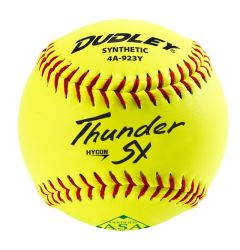 Dudley Thunder SY HyCon 4A-923Y ASA Slowpitch Softball - 1 Dozen