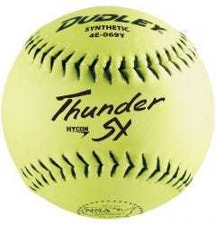 Dudley Thunder SY HyCon 4E-069Y NSA Slowpitch Softball - 1 Dozen