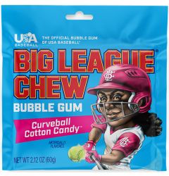 Big League Chew Gum - Curveball Cotton Candy