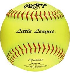 Rawlings PX2RYLL Official Little League 12" Softball - 1 Dozen