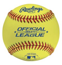 Rawlings ROLB1Y Practice Baseball - 1 Dozen