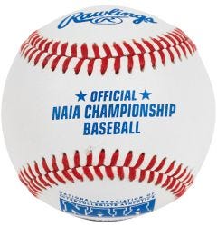 Rawlings FSR100NAIA Flat Seam NAIA Championship Baseball - 1 Dozen