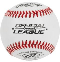 Rawlings FSOLBX Flat Seam OLB Practice Baseball - 1 Dozen
