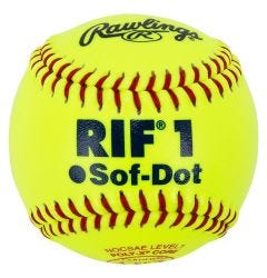 Rawlings ASA 10" RIF Training Softball - 1 Dozen