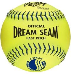 Rawlings USSSA Dream Seam 12" Softball - 1 Dozen