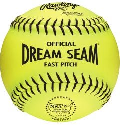 Rawlings PHD11NYL NSA Dream Seam 11" Fastpitch Softball - 1 Dozen