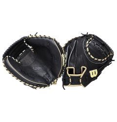 Wilson A2000 Classic 1734 34" Baseball Catcher's Mitt - Black - 2026 Model
