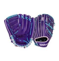 Wilson A2K B75SS 12.75" Baseball Glove - Purple/Sky Blue/Lavender (2026)