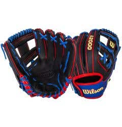 Wilson A2000 DP15SS 11.5" Baseball Glove - Black/Royal (2026)
