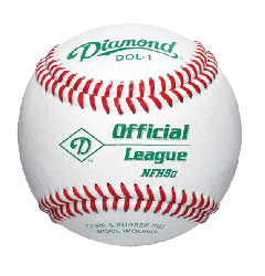 Diamond DOL-1 NFHS Baseball - 1 Dozen