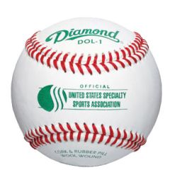 Diamond DOL-1 USSSA Baseball - 1 Dozen
