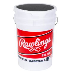 Rawlings RFPBUCK6G6PK 6 Gallon Empty Ball Bucket-6pk