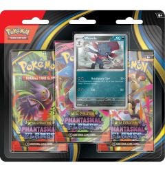 Pokemon TGC Mega Evolution: Phantasmal Flames 3 Pack Blister