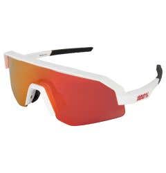 100% Slendale White Youth Sunglasses w/ Red HiPER Mirror Lens (2026)