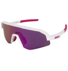 100% Slendale White Youth Sunglasses w/ Pink HiPER Mirror Lens (2026)