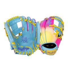 Rawlings Heart of the Hide Fun Burst Edition PROR204U-2CBY 11.5" Baseball Glove