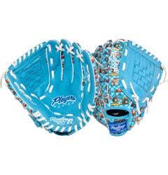 Rawlings Players Series PL10CBWR 10" Youth Baseball Glove - Columbia Blue (2027)