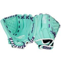 Rawlings Sure Catch SCSB115MW 11.5" Youth Softball Glove - Mint (2027)