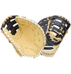 Wilson A1000 PF1612 12" Baseball First Base Mitt - Blonde/Black/White (2027)