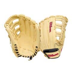 Wilson A1000 PF1892 12.25" Baseball Glove - Blonde/Black/Red (2027)