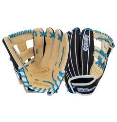 Wilson A2000 1175SS 11.75" Fastpitch Softball Glove - Blonde/Black/White/Sky (2027)
