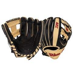 Wilson A2K 1724 11.75" Baseball Glove - Blonde/Black/Red (2027)
