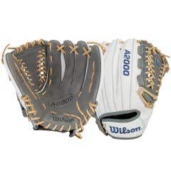 Wilson A2000 HGSS 12" Fastpitch Softball Glove - Gray/White/Blonde (2027)