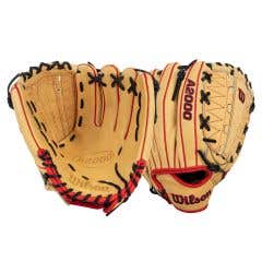 Wilson A2000 DH12 12" Baseball Glove - Blonde/Red/Black (2027)
