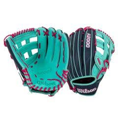 Wilson A2000 1750SS 12.5" Baseball Glove - Seafoam/Navy/Orange (2027)