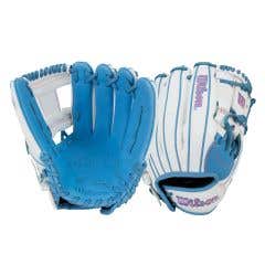 Wilson A1000 H12 12" Fastpitch Softball Glove - Columbia Blue/White/Pink (2027)
