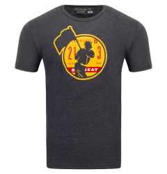 BASEBALLISM Flag Man Ticket Short Sleeve T-Shirt