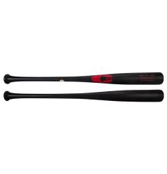 Chandler AP5A Maple Wood Bat - Black/ Deluxe Red