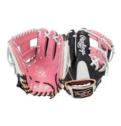 Rawlings Heart of the Hide Monkey Exclusive PROCS5 11.5" Baseball Glove - Black/Pink