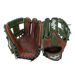 Rawlings Heart of the Hide Monkey Exclusive PRO204W 11.5" Baseball Glove - Green/Timber