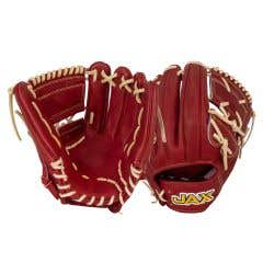 Jax SB-2 Two-Piece Web 12" Baseball Glove - Wine