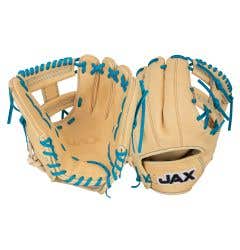 Jax CB-3 I-Web 11.5" Baseball Glove - Blonde/Columbia Blue