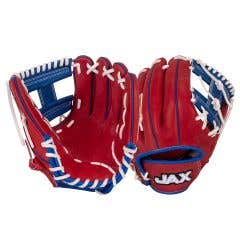 Jax CB-3 I-Web 11.5" Baseball Glove - Red/Royal