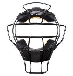 Wilson Pro Stock Titanium Umpire Helmet, Black, 7-7 1/2