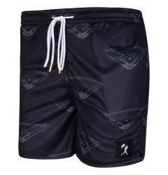 BASEBALLISM Blue Print Men's Diamond Air Mesh Shorts