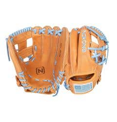 Nokona S1-EP400 Edge All-American 11.5" Baseball Glove - Tan/Columbia Blue