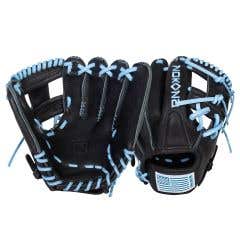 Nokona S1-EP400 Edge All-American 11.5" Baseball Glove - Black/Columbia Blue