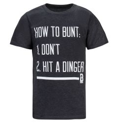 Baseball Lifestyle 101 How To Bunt Youth Short Sleeve Tee Shirt