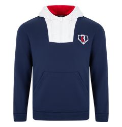 Baseball Lifestyle 101 Double Play 1/4 Zip USA Adult Hoodie