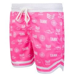 Soldier Tank Designer Youth Baseball Shorts