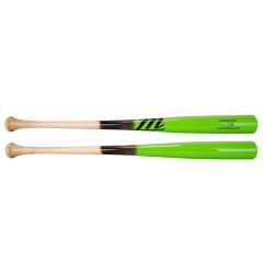 Marucci LINDY12 Pro Youth Maple Wood Bat - Tar/Lime - 2025 Model