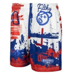 Baseball Lifestyle 101 Graffiti Youth Shorts